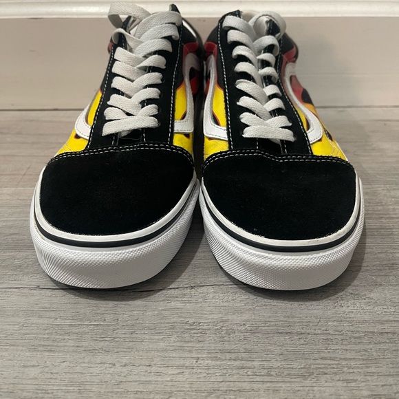 Vans Black and Yellow Sneakers - Picture 1 of 4